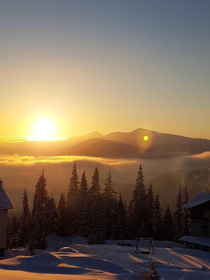 Горизонт Hotell Dragobrat Exteriör bild